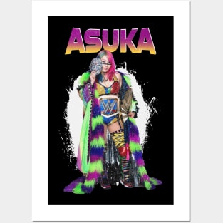 asuka wwe japan wrestler Posters and Art
